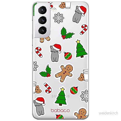 ERT GROUP mobiltelefonfodral för Samsung S21 PLUS originalt och officiellt licensierat Babaco mönster Winter 006 optimalt anpassad till formen på mobiltelefonen, gedeeltelijk transparant 5903932378955