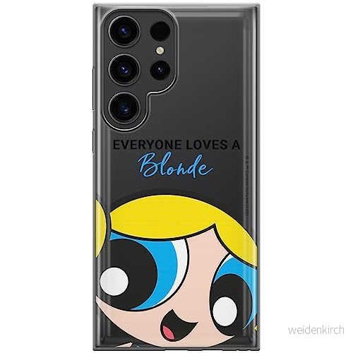 ERT GROUP mobiltelefonfodral för Samsung S23 ULTRA originalt och officiellt licensierat The Powerpuff Girls mönster 012, gedeeltelijk transparant 5905511962005