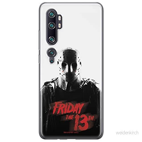 ERT GROUP mobiltelefonfodral för Xiaomi MI NOTE 10 / PRO originalt och officiellt licensierat Horror mönster Friday the 13th 014, fodral tillverkad av TPU plast 5905511113339