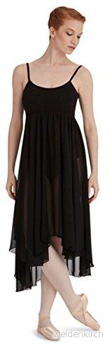 Capezio Caraco Empire klänning dansklänningar för vuxna dam 886275081742