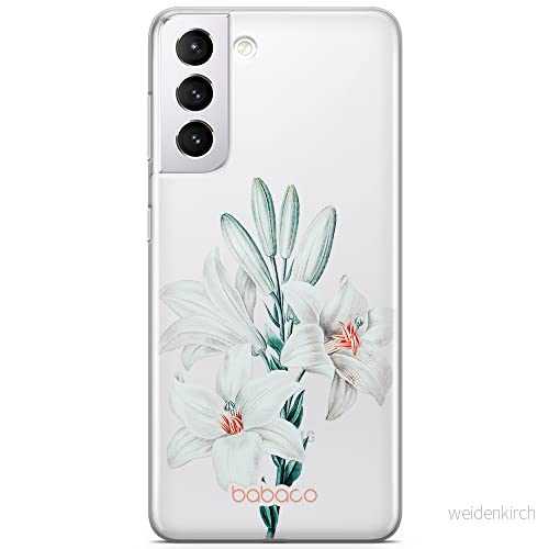 ERT GROUP mobiltelefonfodral för Samsung S21 originalt och officiellt licensierat Babaco mönster Flowers 039 optimalt anpassad till formen på mobiltelefonen, gedeeltelijk transparant 5905131308399