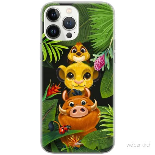 ERT GROUP mobiltelefonfodral för Huawei P30 originalt och officiellt licensierat Disney mönster Simba & Friends 003 Vit optimalt anpassad till formen på mobiltelefonen, fodral tillverkad av TPU plast 5902980446739