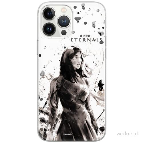 ERT GROUP mobiltelefonfodral för Apple Iphone 11 PRO originalt och officiellt licensierat Marvel mönster Eternals 003 Vit anpassad till formen på mobiltelefonen, fodral tillverkad av TPU plast 5904805101595