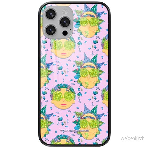 ERT GROUP mobiltelefonfodral för Apple Iphone 13 PRO MAX originalt och officiellt licensierat Rick and Morty mönster & 022 tillverkad av härdat glas, skyddsfodral 5905511144135