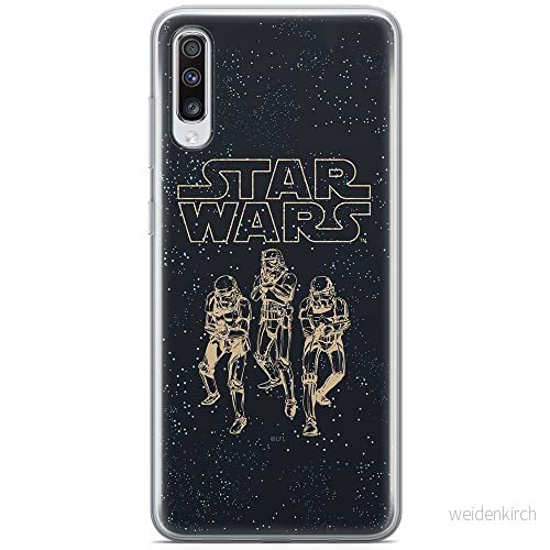 ERT GROUP mobiltelefonfodral för Samsung A70 originalt och officiellt licensierat Star Wars mönster 005 optimalt anpassad till formen på mobiltelefonen, fodral tillverkad av TPU plast 5902980431070