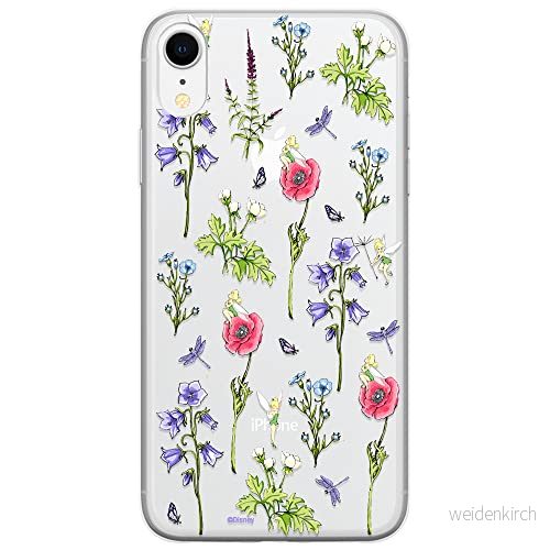 ERT GROUP mobiltelefonfodral för Iphone XR originalt och officiellt licensierat Disney mönster Tinker Bell 004 optimalt anpassad till formen på mobiltelefonen, fodral tillverkad av TPU plast 5904805662089
