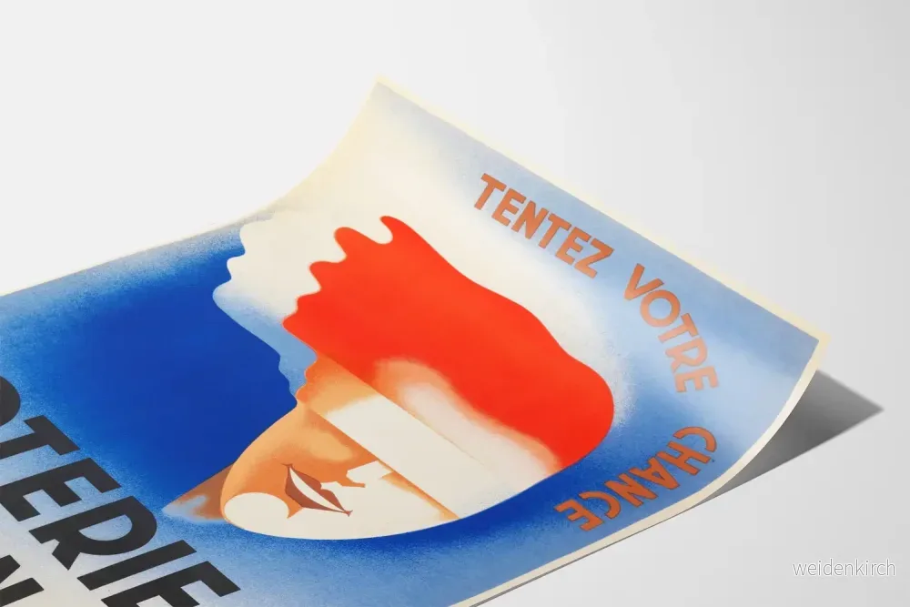 Vintageaffisch National Lottery – Testa din tur - Bild 3