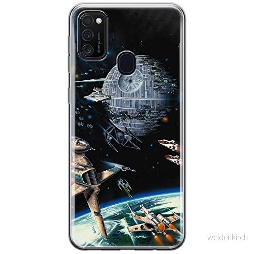 ERT GROUP mobiltelefonfodral för Samsung M21 originalt och officiellt licensierat Star Wars mönster 031 optimalt anpassad till formen på mobiltelefonen, fodral tillverkad av TPU plast 5903537838809