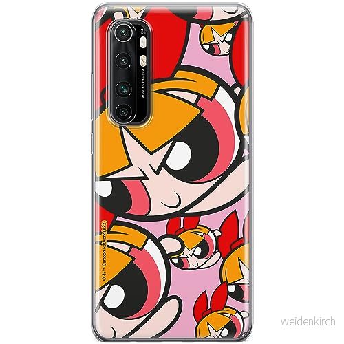 ERT GROUP mobiltelefonfodral för Xiaomi MI NOTE 10 Lite originalt och officiellt licensierat The Powerpuff Girls mönster 010, fodral tillverkad av TPU plast 5905511960339