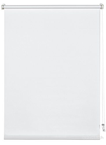Deco Company rullgardin att klämma fast, för dagsljus, Ogenomskinlig, Monteringssats ingår, Uni, Vit, 90 x 210 cm (BxH) 4003018328131