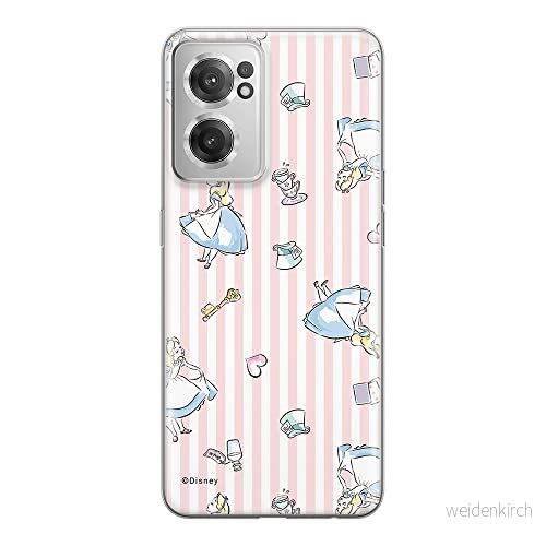 ERT GROUP mobiltelefonfodral för Oneplus NORD CE 2 originalt och officiellt licensierat Disney mönster Alice 001 optimalt anpassad till formen på mobiltelefonen, fodral tillverkad av TPU plast 5905511281717