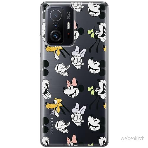 ERT GROUP mobiltelefonfodral för Xiaomi 11T 5G / PRO originalt och officiellt licensierat Disney mönster Friends 005 anpassad till formen på mobiltelefonen, gedeeltelijk transparant 5905511992347