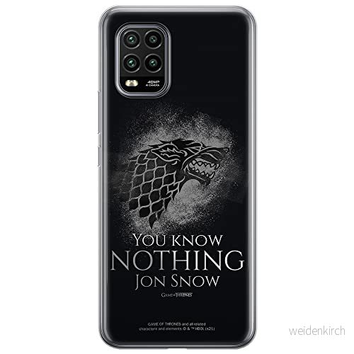 ERT GROUP mobiltelefonfodral för Xiaomi MI 10 LITE originalt och officiellt licensierat Game od Thrones mönster of 020, fodral tillverkad av TPU plast 5903932694376