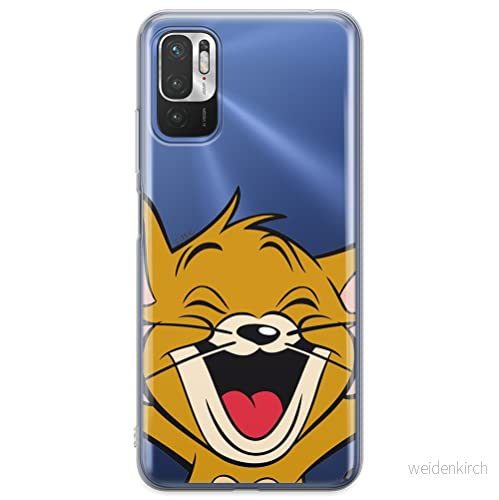 ERT GROUP mobiel telefoonhoesje voor Xiaomi REDMI NOTE 10 5G / POCO M3 PRO origineel en officieel erkend Tom and Jerry patroon 003, gedeeltelijk bedrukt 5904805611445