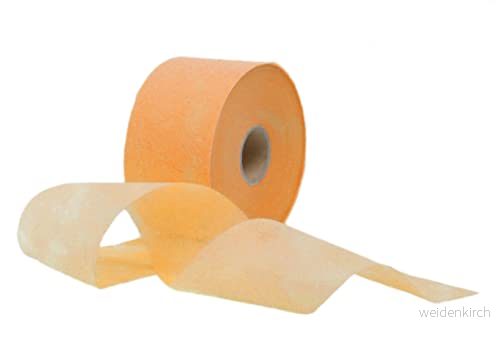 Dekorativt tejp tnt tyg Sky Lab (75 mm x 100 mt), orange 8026196344379