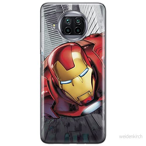 ERT GROUP mobiltelefonfodral för Xiaomi MI 10T LITE/REDMI NOTE 9 PRO 5G originalt och officiellt licensierat Marvel mönster Iron Man 008, fodral tillverkad av TPU plast 5903932185904
