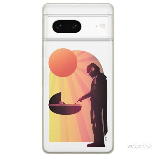 ERT GROUP mobiltelefonfodral för Google PIXEL 7 originalt och officiellt licensierat Star Wars mönster Baby Yoda 031 optimalt anpassad till formen på mobiltelefonen, fodral tillverkad av TPU plast 5905795153847
