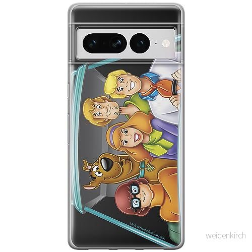 ERT GROUP mobiltelefonfodral för Google PIXEL 7 PRO originalt och officiellt licensierat Scooby Doo mönster 016 optimalt anpassad till formen på mobiltelefonen, fodral tillverkad av TPU plast 5905795182557
