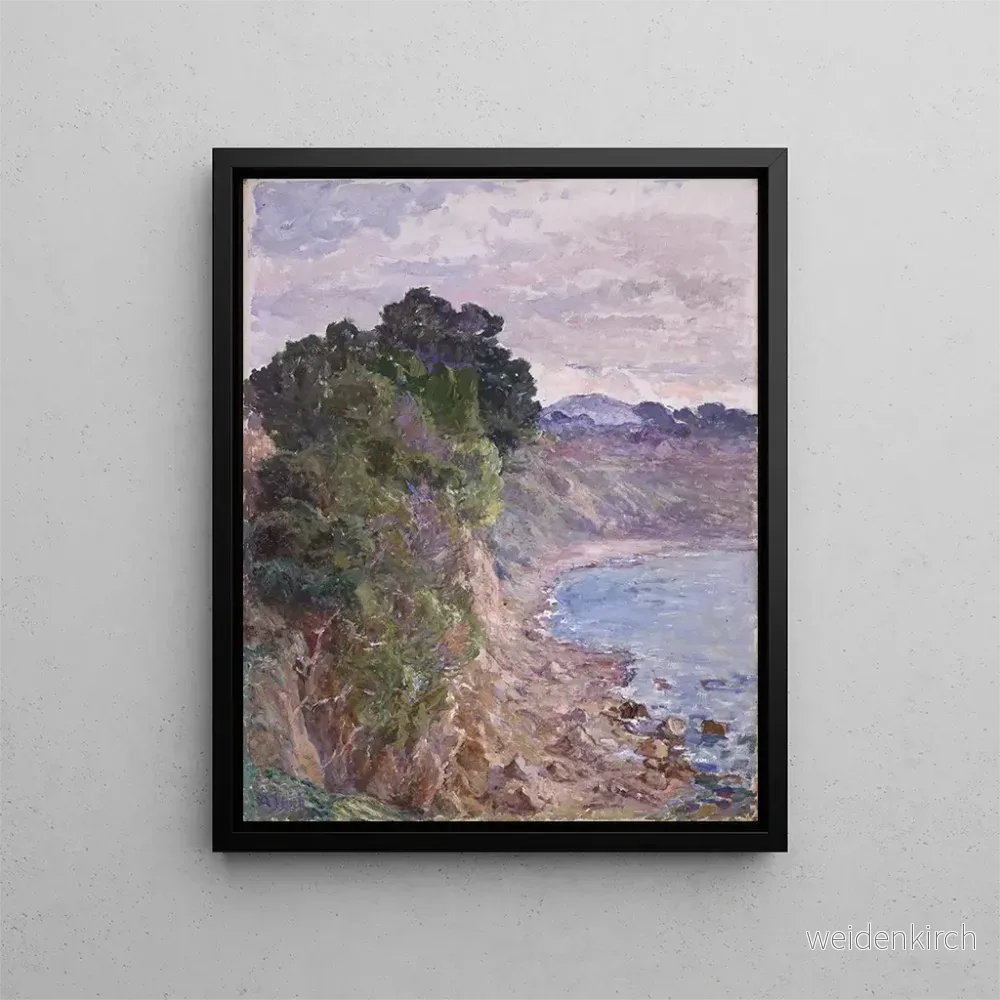 Målning La côte des falaises de Sanary - Anna Boch | Konsttryck
