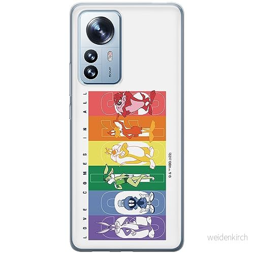ERT GROUP mobiltelefonfodral för Xiaomi 12 PRO originalt och officiellt licensierat Looney Tunes mönster 014 optimalt anpassad till formen på mobiltelefonen, fodral tillverkad av TPU plast 5905511998349