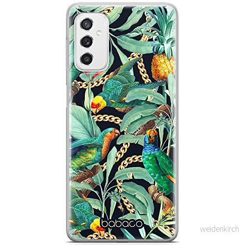 ERT GROUP mobiltelefonfodral för Samsung M52 5G originalt och officiellt licensierat Babaco mönster Flowers 058 optimalt anpassad till formen på mobiltelefonen, fodral tillverkad av TPU plast 5905131369192