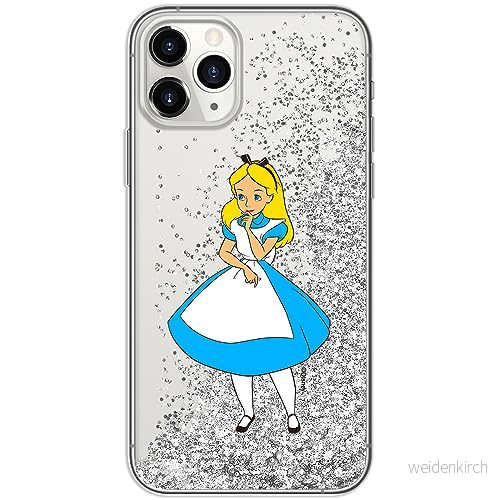 ERT GROUP mobiltelefonfodral för Apple Iphone 11 PRO originalt och officiellt licensierat Disney mönster Alice 010 optimalt anpassad till formen på mobiltelefonen, med glitter overflow effekt 5905131192301