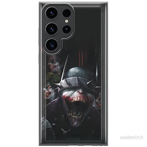 ERT GROUP mobiltelefonfodral för Samsung S23 ULTRA originalt och officiellt licensierat DC mönster Batman Who Laughs 003 optimalt anpassad till formen på mobiltelefonen, fodral tillverkad av TPU plast 5905511464714