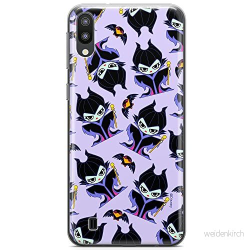 ERT GROUP mobiltelefonfodral för Samsung M10 originalt och officiellt licensierat Disney mönster Maleficent 004 optimalt anpassad till formen på mobiltelefonen, fodral tillverkad av TPU plast 5905131485861
