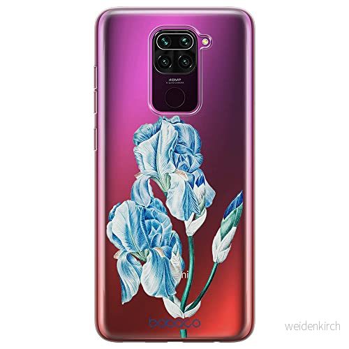 ERT GROUP mobiltelefonfodral för Xiaomi REDMI NOTE 9 originalt och officiellt licensierat Babaco mönster Flowers 025 optimalt anpassad till formen på mobiltelefonen, gedeeltelijk transparant 5905131255235