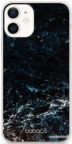ERT GROUP mobiltelefonfodral för Apple Iphone 12 Mini originalt och officiellt licensierat Babaco mönster Abstract 017 Vit anpassad till formen på mobiltelefonen, fodral tillverkad av TPU plast 5903537991719