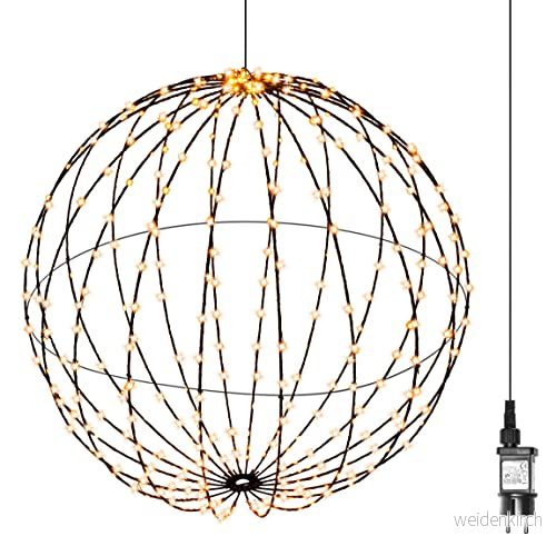 AMARE LED-boll 50 cm med 320 lysdioder i varmt vitt 4251083916351