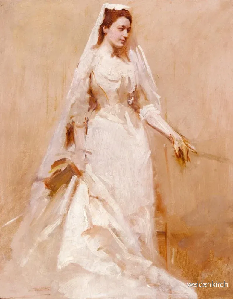 Målning En brud - Abbott Handerson Thayer - Bild 2