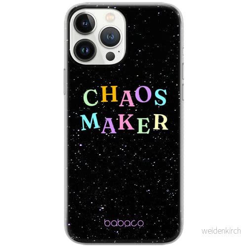 ERT GROUP mobiltelefonfodral för Samsung S10 PLUS originalt och officiellt licensierat Babaco mönster Chaos maker 002 Vit anpassad till formen på mobiltelefonen, fodral tillverkad av TPU plast 5903932912173