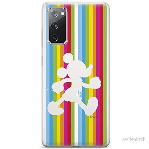 ERT GROUP mobiltelefonfodral för Samsung S20 FE / 5G originalt och officiellt licensierat Disney mönster Mickey 028 optimalt anpassad till formen på mobiltelefonen, gedeeltelijk transparant 5903932401516