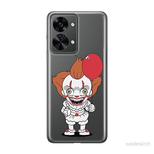 ERT GROUP mobiltelefonfodral för Oneplus NORD 2T 5G originalt och officiellt licensierat Horror mönster It 006 optimalt anpassad till formen på mobiltelefonen, gedeeltelijk transparant 5905511276034