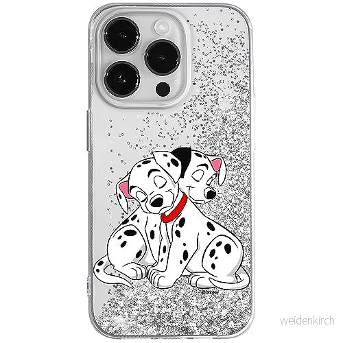 ERT GROUP mobiltelefonfodral för Apple Iphone 14 PRO MAX originalt och officiellt licensierat Disney mönster Dalmatians 005 optimalt anpassad till formen på mobiltelefonen, med glitter overflow effekt 5905511589738