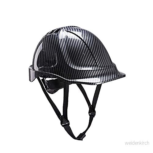 Portwest Premium Endurance Carbon Look arbetsskyddshjälm EN 397 hjälm för chefer, arkitekter, byggledare, ingenjörer 5036108280582