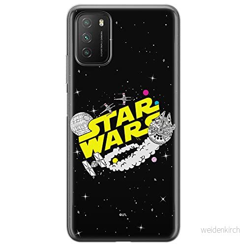 ERT GROUP mobiltelefonfodral för Xiaomi REDMI 9T originalt och officiellt licensierat Star Wars mönster 032 optimalt anpassad till formen på mobiltelefonen, fodral tillverkad av TPU plast 5904805599965