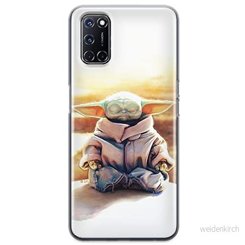 ERT GROUP mobiltelefonfodral för Oppo A92/ A72/ A52 originalt och officiellt licensierat Star Wars mönster Baby Yoda 015 optimalt anpassad till formen på mobiltelefonen, fodral tillverkad av TPU plast 5904805059681