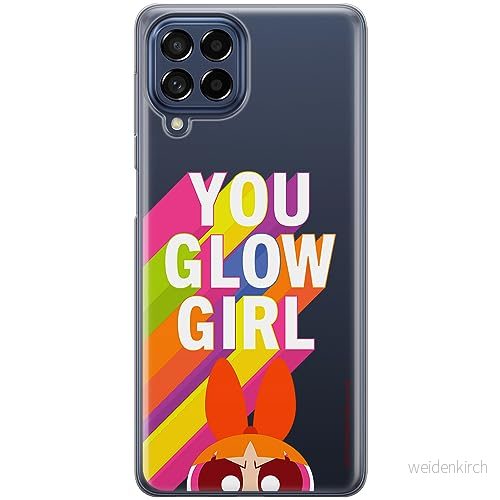 ERT GROUP mobiltelefonfodral för Samsung M33 5G originalt och officiellt licensierat The Powerpuff Girls mönster 042, gedeeltelijk transparant 5905511985158