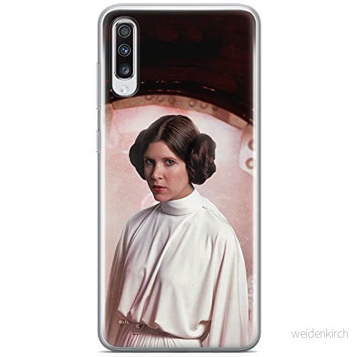ERT GROUP mobiltelefonfodral för Samsung A70 originalt och officiellt licensierat Star Wars mönster Leia 001 optimalt anpassad till formen på mobiltelefonen, fodral tillverkad av TPU plast 5902980431209