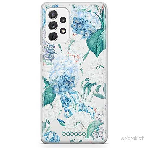 ERT GROUP mobiltelefonfodral för Samsung A73 5G originalt och officiellt licensierat Babaco mönster Flowers 028 optimalt anpassad till formen på mobiltelefonen, gedeeltelijk transparant 5905131272232