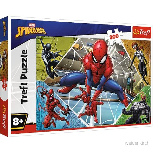 Trefl Pussel, Amazing Spiderman, Marvel 300 Bitar, För Barn Från 8 År 5900511230055
