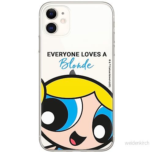 ERT GROUP mobiltelefonfodral för Iphone 11 originalt och officiellt licensierat The Powerpuff Girls mönster 012 anpassad till formen på mobiltelefonen, gedeeltelijk transparant 5905511961527
