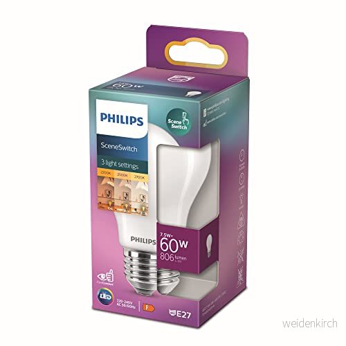 Philips LED-lampa E27 A60 Classic 8719514263963