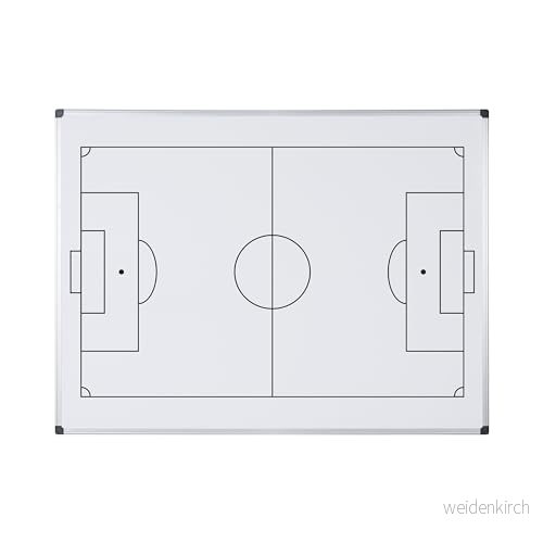 Bi Office Maya magnetisk whiteboard med fotbollstryck A3 lackerad stålyta, aluminiumram 5603750071488