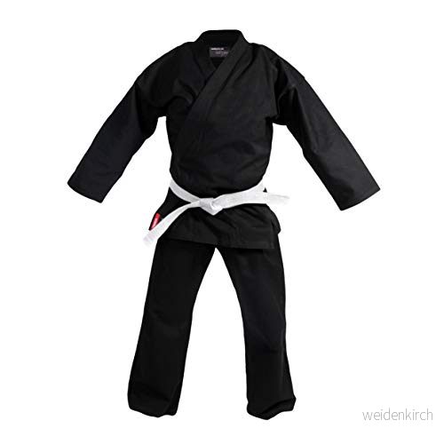 DEPICE Unisex vuxen kage karatedräkt, svart, 190 cm 4262412513448