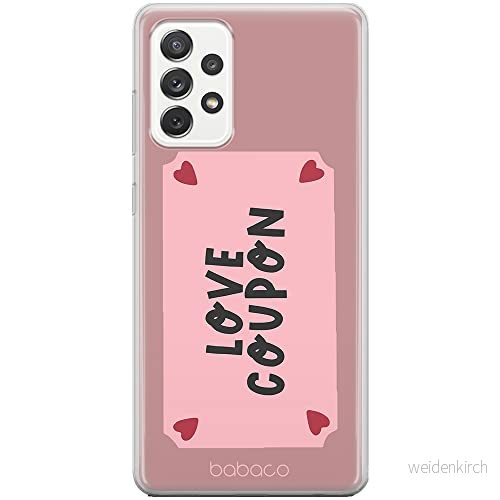 ERT GROUP mobiltelefonfodral för Samsung A53 5G originalt och officiellt licensierat Babaco mönster Love Coupon 001 optimalt anpassad till formen på mobiltelefonen, fodral tillverkad av TPU plast 5904805337260