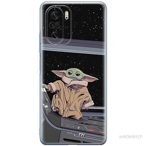ERT GROUP mobiltelefonfodral för Xiaomi MI 11i/ REDMI K40/K40 PRO/POCO F3/ F3 PRO originalt och officiellt licensierat Star Wars mönster Baby Yoda 025, fodral tillverkad av TPU plast 5905511883584