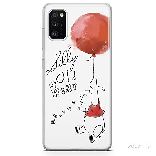 ERT GROUP mobiltelefonfodral för Samsung A41 originalt och officiellt licensierat Disney mönster Winnie the Pooh and friends 002 anpassad till formen på mobiltelefonen, fodral tillverkad av TPU plast 5903537509594
